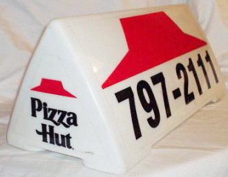 PIZZA HAT SIGN